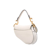 Mini Grained Calfskin Saddle Bag